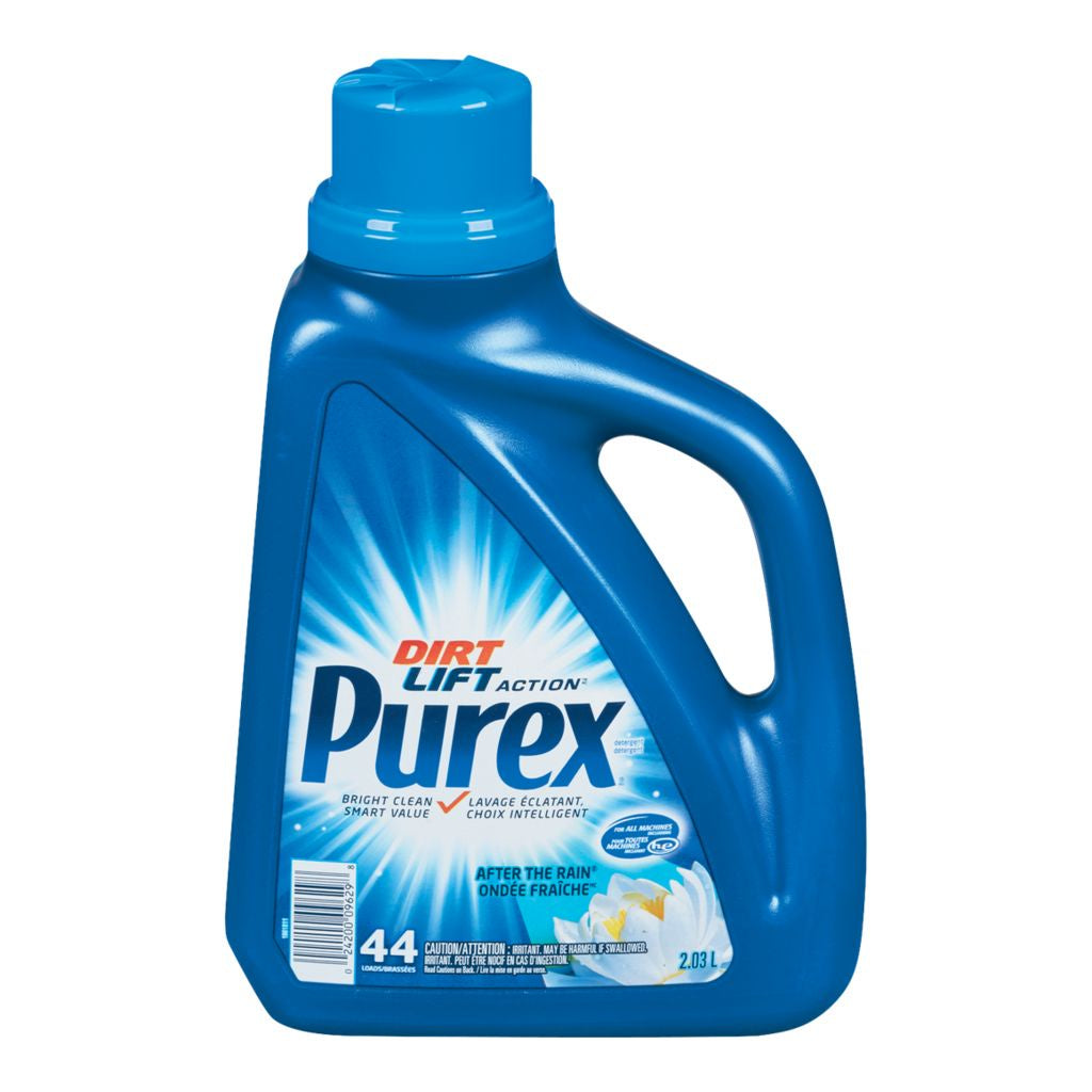 Purex Laundry Detergent, Dirt Lift After the Rain, 44Loads, 2.03L