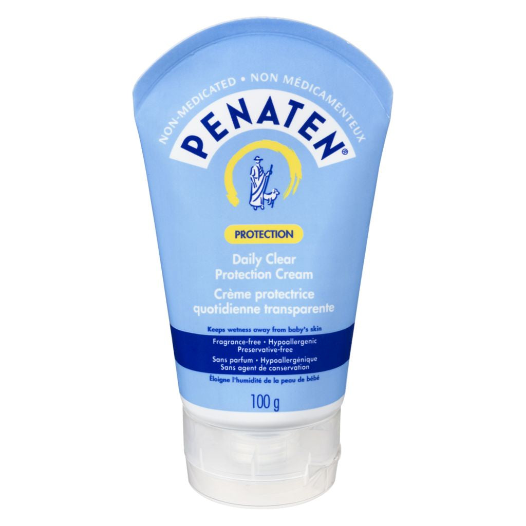 Penaten Daily Clear Protection Cream, Fragrance Free, Hypoallergenic, 100g