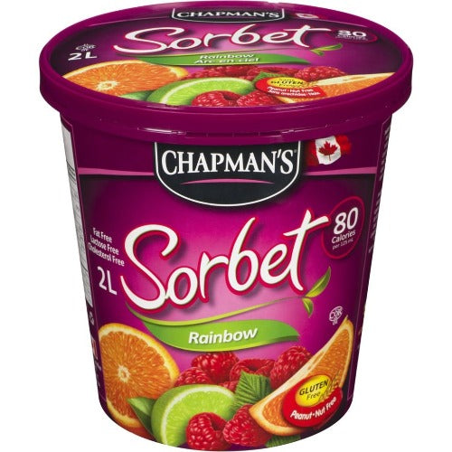 Chapman's Sorbet, Rainbow, 2L
