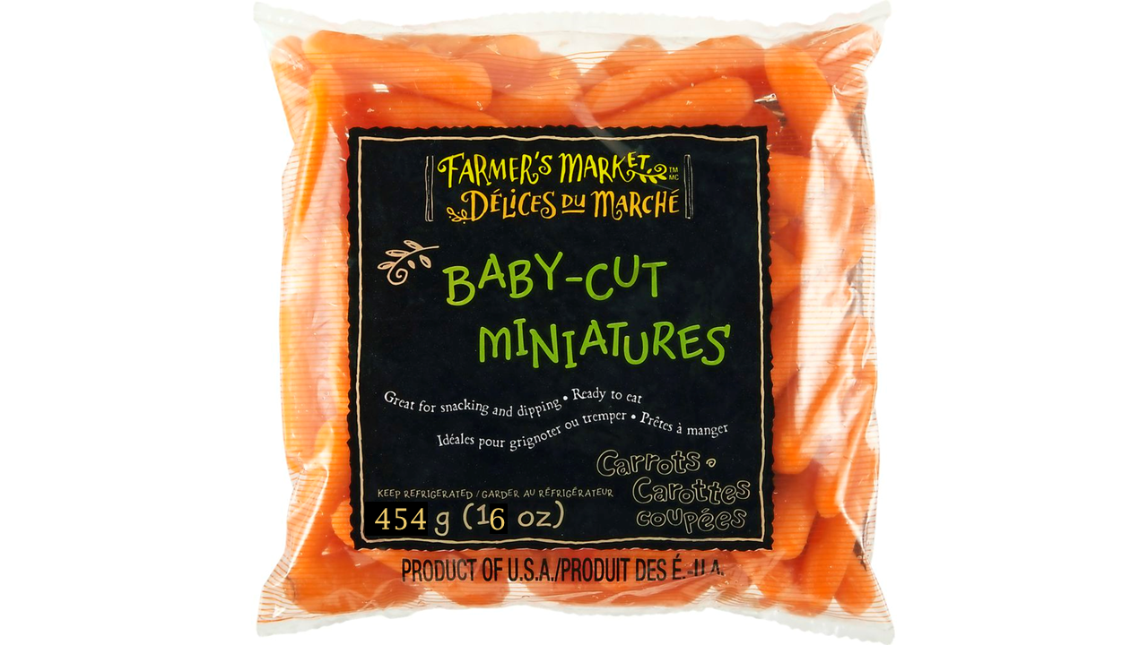 Farmer's Market Baby-Cut Carrots, 454 g