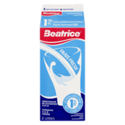 Beatrice Milk, 1%, 2L