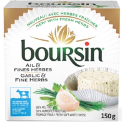 Boursin Cheese, Garlic & Fine Herbs, 150 g