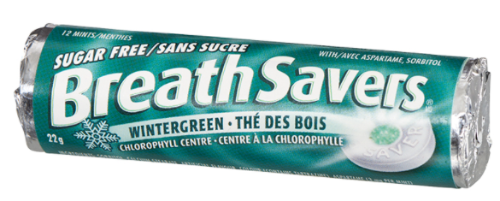 Breath Savers, Wintergreen, 22g