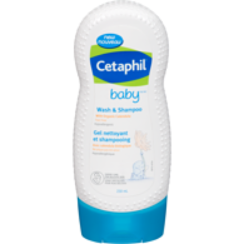 Cetaphil Baby Wash, Wash & Shampoo, 230 mL