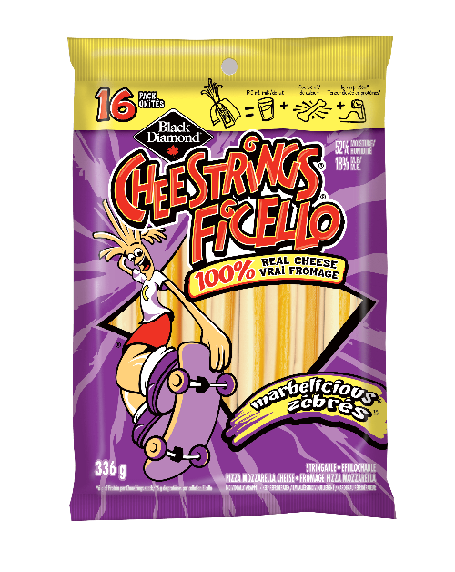 Black Diamond Cheestrings(Purple Package), Marble, 16pk, 336 g