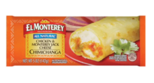 El Monterey Chimichanga, Chicken & Cheese, 142 g