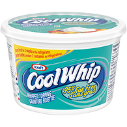 Kraft Whipped Topping, Cool Whip, Low Fat, 1L