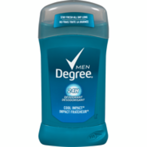 Degree Men's Deodorant, Cool Impact, 85 g