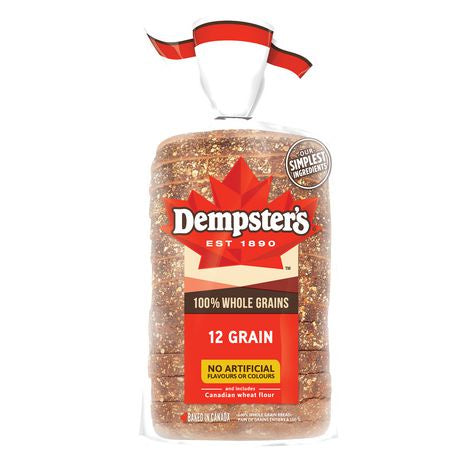Dempster's Bread, 12 Grain Bread, 600g