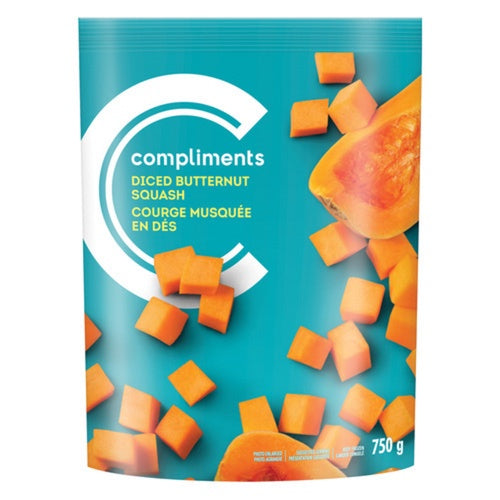 Compliments Frozen Diced Butternut Squash, 750g