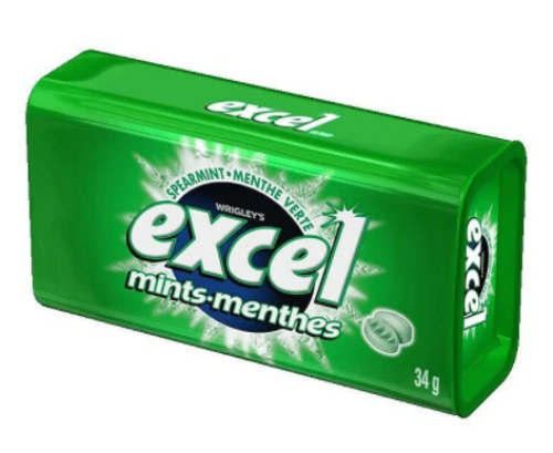 Excel Mints, Spearmint, 12.2 g