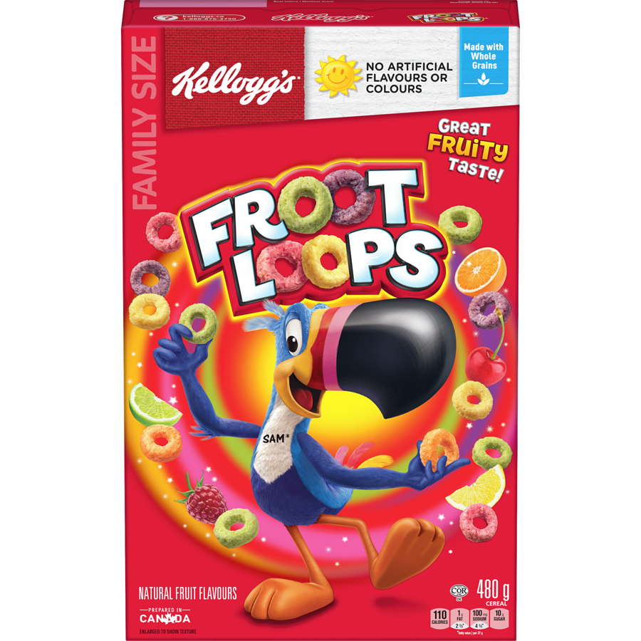 Kellogg's Froot Loops, 480g