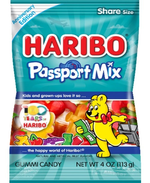 Haribo Candy, Passport Mix, 113g
