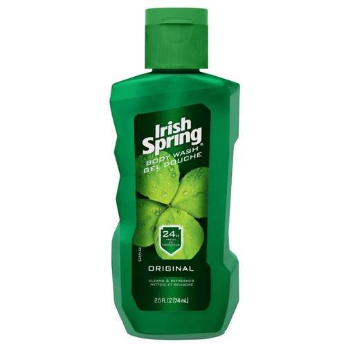 Irish Spring Body Wash, 24hr, Travel, 74 ml
