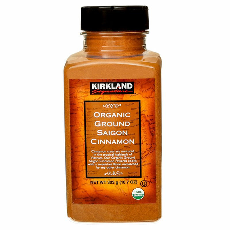 Kirkland Ground Saigon Cinnamon, Organic, 303g