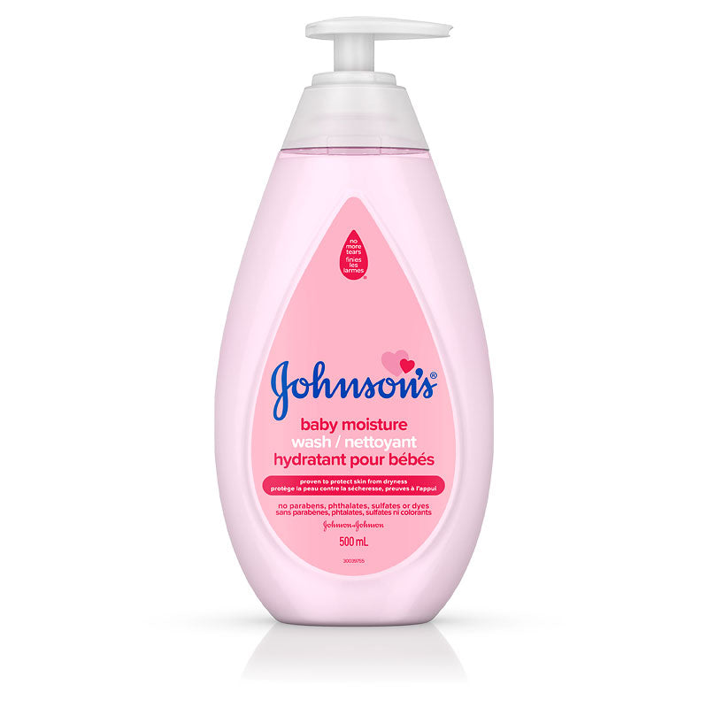 Johnson's Baby Wash, Moisture Wash, 500 mL
