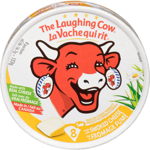 Laughing Cow Cheese, Smoked, 8 Portions, 133g