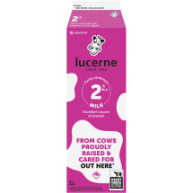 Lucerne Milk, 2%, 1L