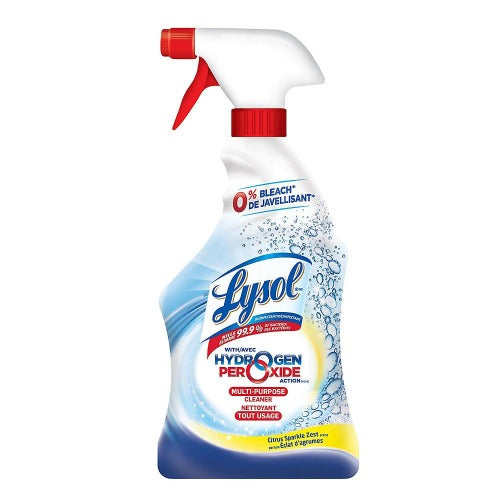 Lysol Cleaner, Multi-Purpose, With Hydrogen Peroxide, Citrus Sparkle Zest, 650 mL