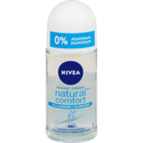 Nivea Deodorant, Natural Comfort, Roll-on, 48hr, 50ml