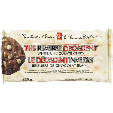 PC Baking Chips, White Chocolate, 226g