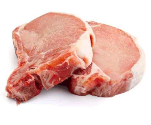 Pre Pak Meats Frozen Pork Chops, Bone In, Centre Cut