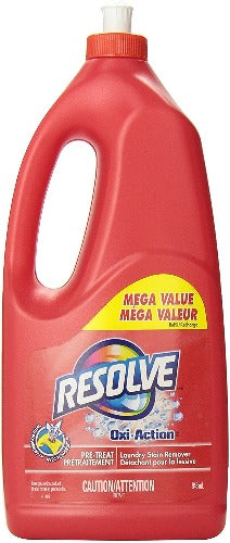Resolve Pre-Treat Stain Remover Refill, Oxi Action, 946 mL