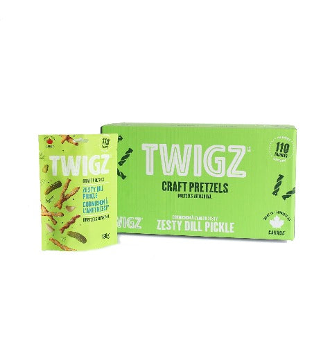Twigz Pretzels, Dill Pickle, 130g