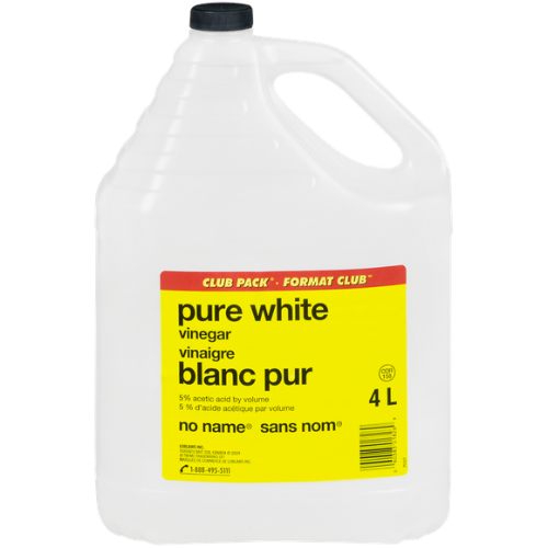No Name, Vinegar, Pure White, 4L