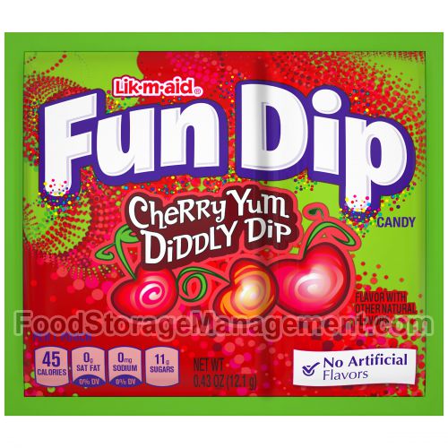 Wonka Fun Dip, Cherry Yum, 12.1g