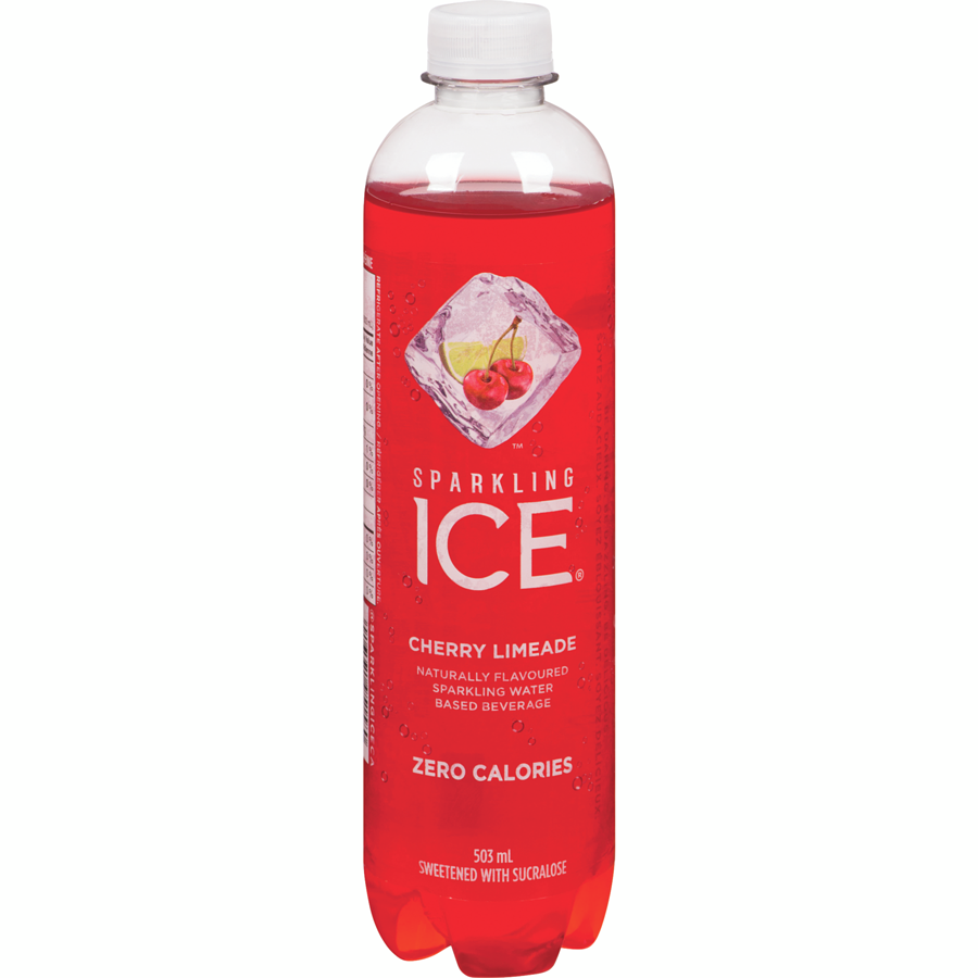 Sparkling Ice Water, Cherry Limeade, 503ml
