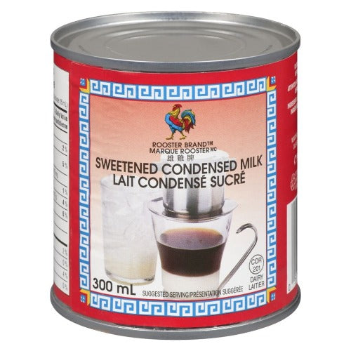Rooster Sweetened Condensed Milk, 300mL