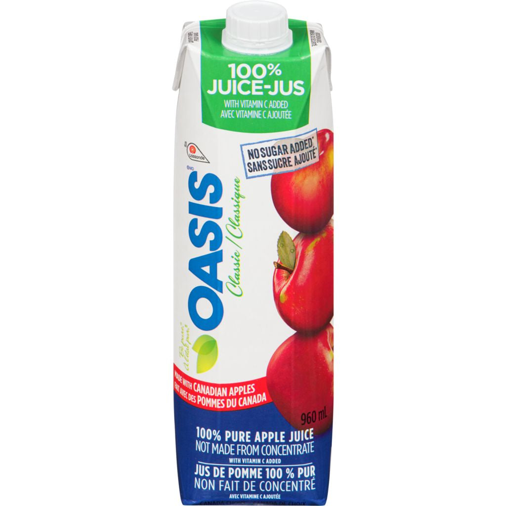 Oasis Juice, Pure Apple, 960ml