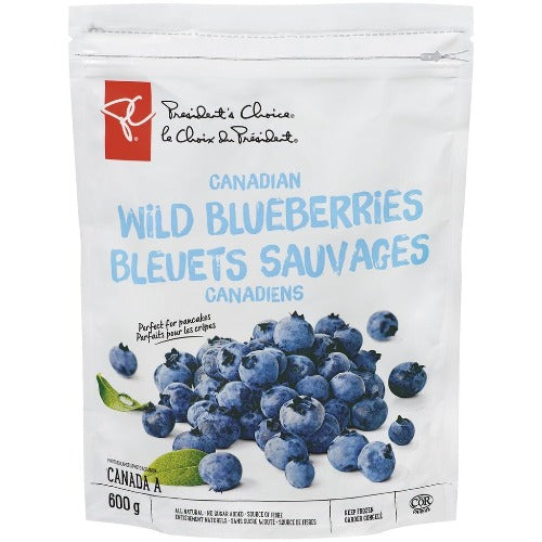 President's Choice, Frozen Fruit, Wild Blueberries, 400 g