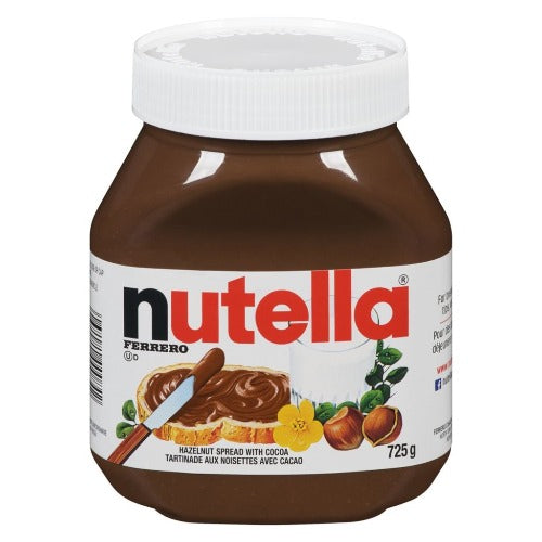 Ferrero Nutella, Hazelnut Spread With Cocoa, 725g