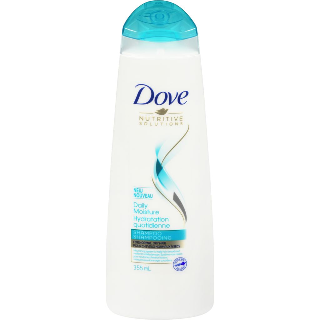 Dove Hair Care, Shampoo, Daily Moisture, 355 mL