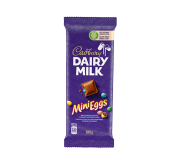 Cadbury Chocolate Bar, Mini Eggs, 100 g
