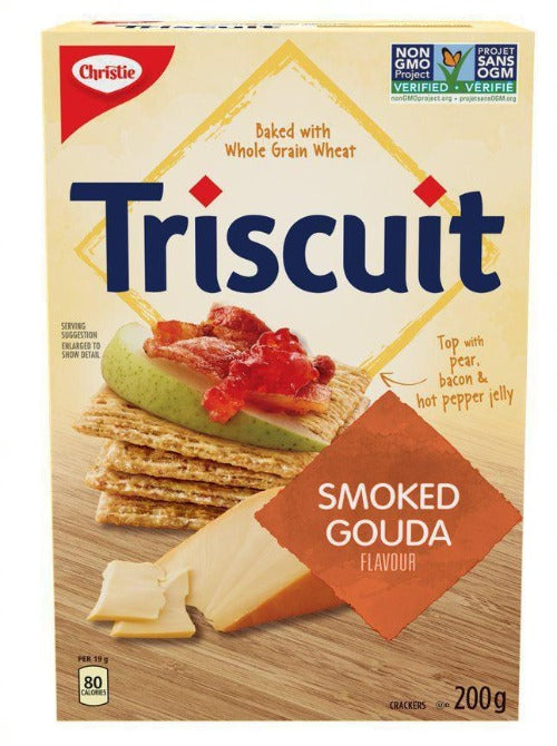 Christie Triscuit Crackers, Smoked Gouda, 200 g