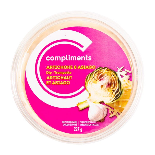 Compliments Artichoke & Asiago Dip, 227g