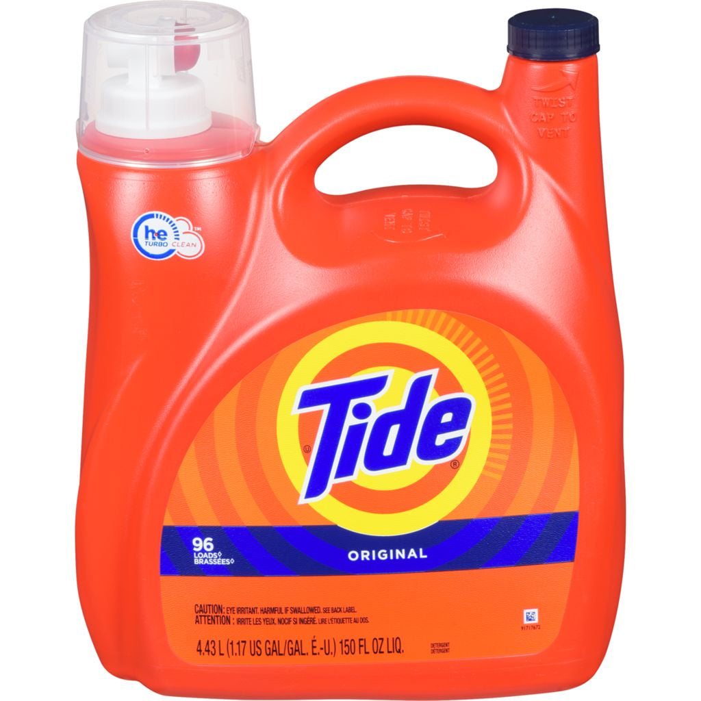 Tide Laundry Detergent, Original 96 Loads, 4.43L