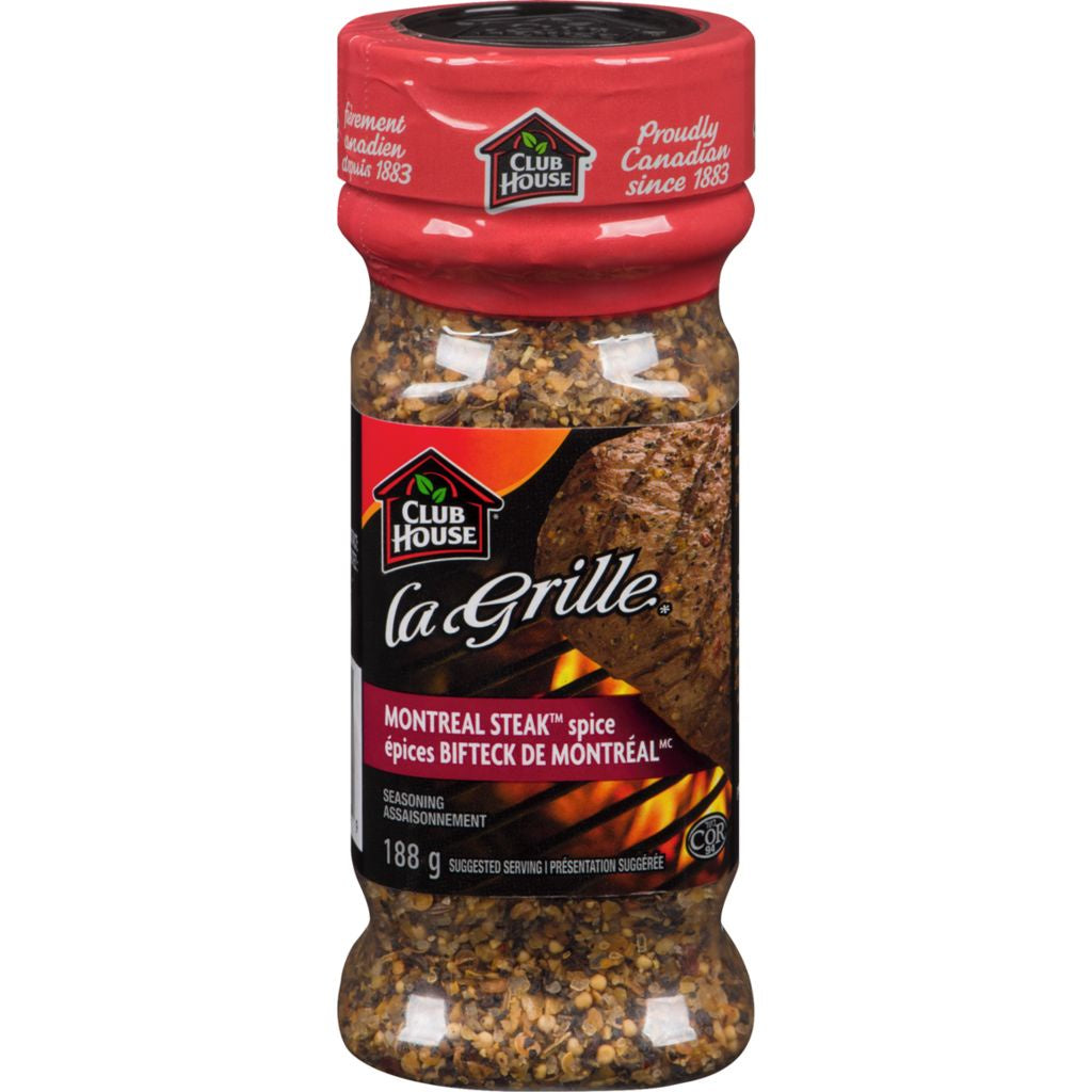 la Grille Seasoning, Montreal Steak Spice, 188g