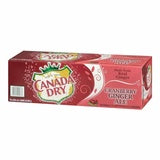 Canada Dry Ginger Ale, Cranberry, 12, 355ml