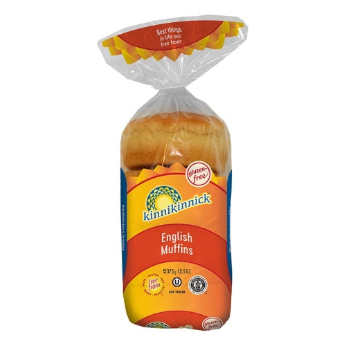 Kinnikinnick Gluten-Free English Muffins, 375g