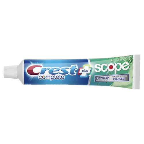 Crest Complete Toothpaste, Scope Active Foam, 170 mL