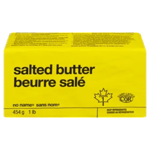No Name Butter, Salted, 454g
