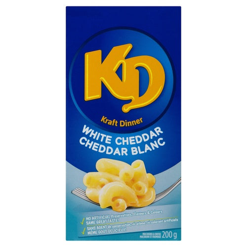 Kraft Dinner, White Cheddar, 200 g