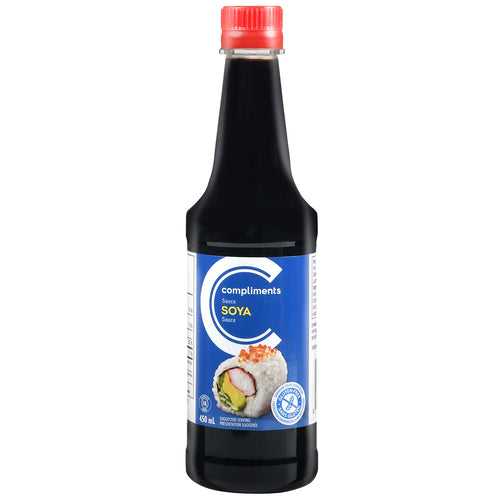 Compliments Soya Sauce, GF,  450 mL