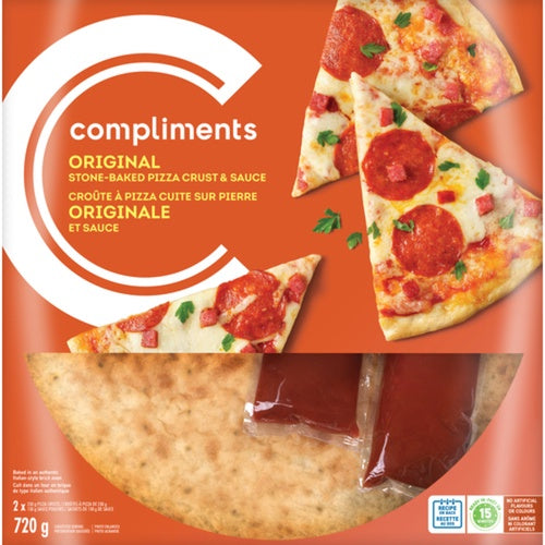 Compliments Stone Baked Original Pizza Kit 720 g