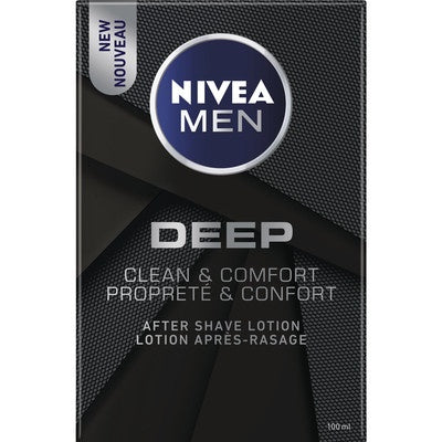 Nivea Men After Shave, Deep, Clean & Comfort, 100ml